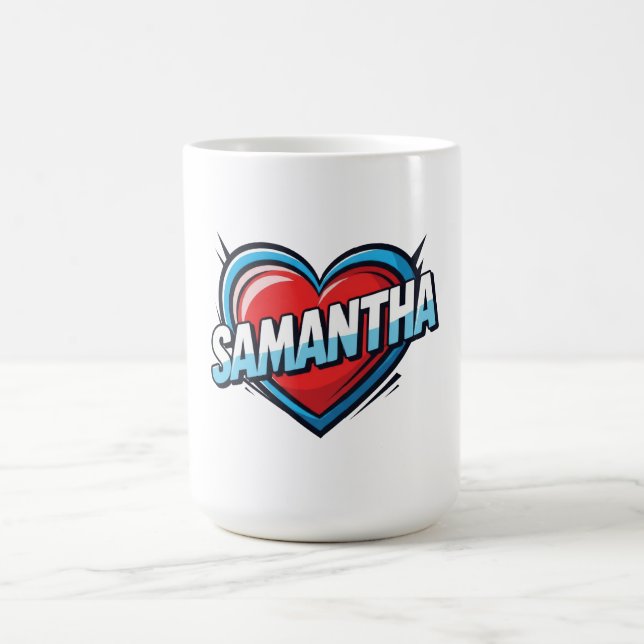 Love Samantha Coffee Mug (Center)