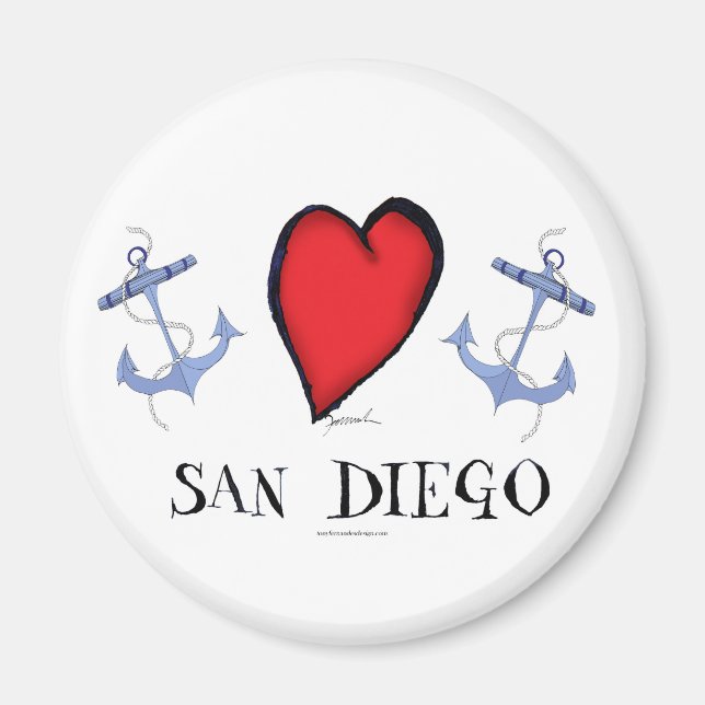 love san diego magnet (Front)