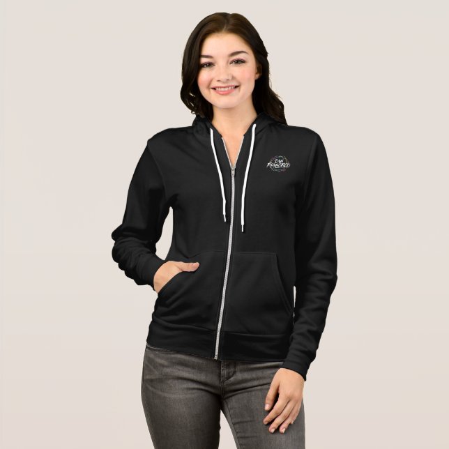 Love San Francisco Women Zip-UP Hoodie (Front Full)