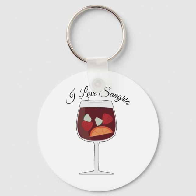 Love Sangria Key Ring (Front)
