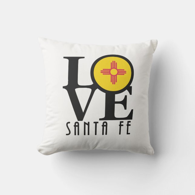 LOVE Santa Fe  Cushion (Front)
