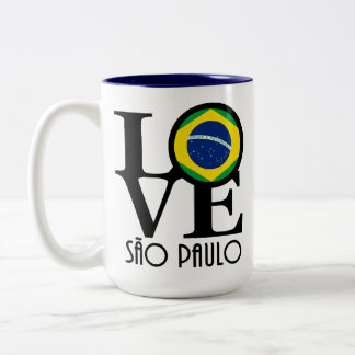 LOVE São Paulo 15oz Two-Tone Coffee Mug