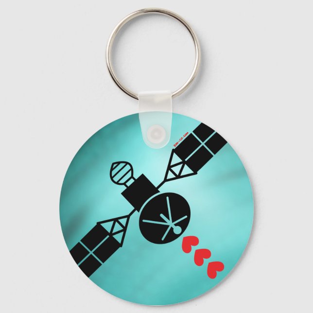 Love Satellite Key Ring (Front)