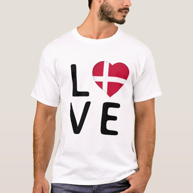 Love - Saudi Arabia Flag T-Shirt (Front)