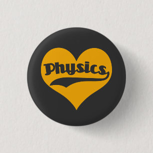 Love Science Physics 3 Cm Round Badge