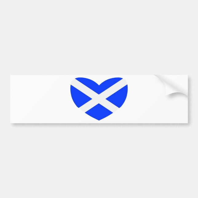 Love Scotland Bumper Sticker (Front)