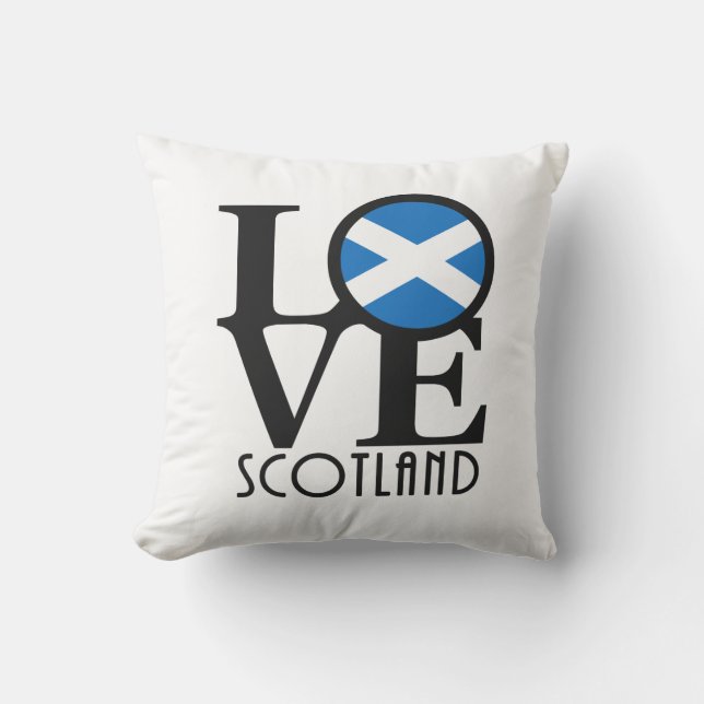 LOVE Scotland  Cushion (Front)