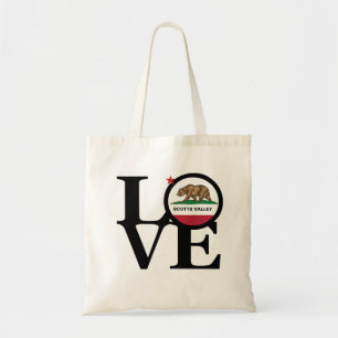 LOVE  Scotts Valley Tote Bag