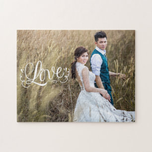 Love Script Jigsaw Puzzle