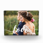 Love Script Overlay Photo