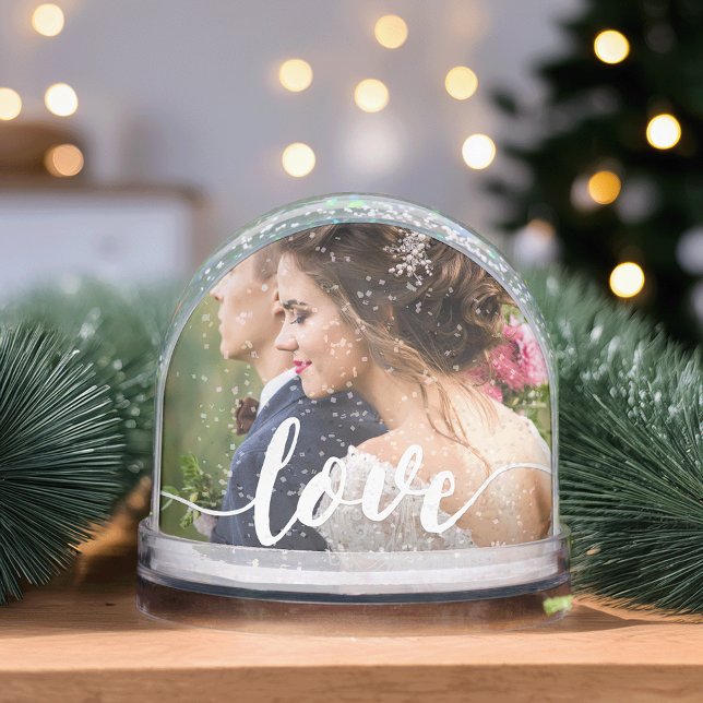 Love Script Overlay Photo Snowglobe (Creator Uploaded)