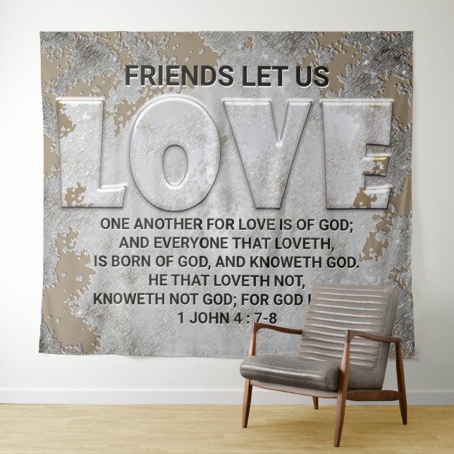 Love Scripture Tapestry (In Situ (Horizontal))