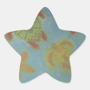 Love Sea Creatures Phat Dyes Tie Dyes Star Sticker