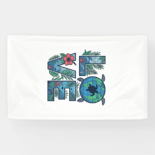 Love Sea Turtle Earth Tropical Banner
