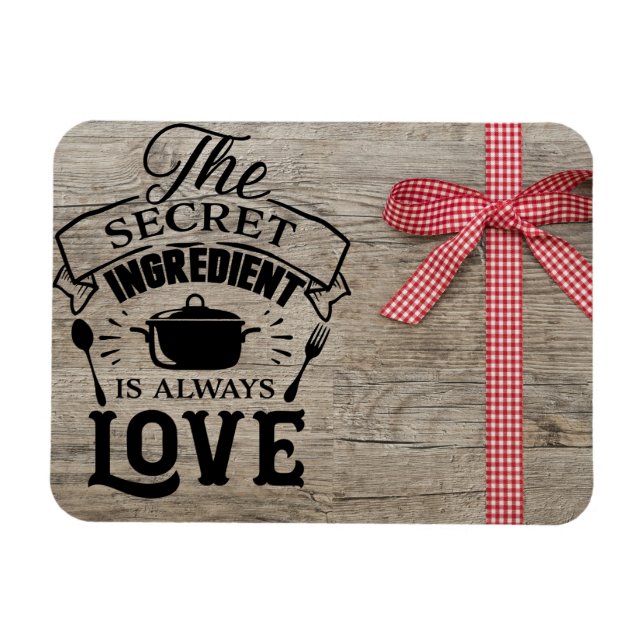 Love Secret Ingredient Magnet (Horizontal)
