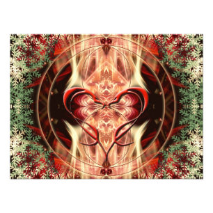 Love Serpent Fractal Art Photo Print