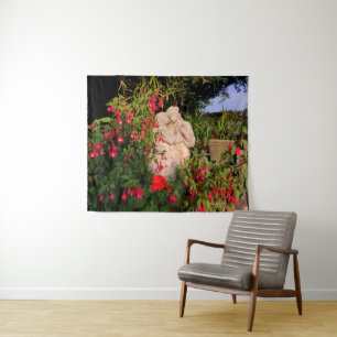 Love Set in Stone Tapestry