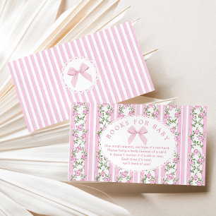 Love Shack Baby Bow Books for baby Enclosure Card