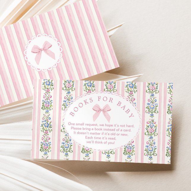 Love Shack Baby Coquette Books for baby ticket Enclosure Card (Creator Uploaded)