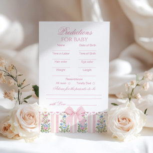 Love Shack Baby Predictions for baby Coquette Bow