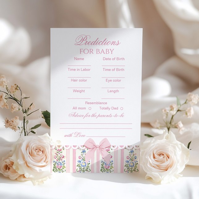 Love Shack Baby Predictions for baby Coquette Bow (Creator Uploaded)