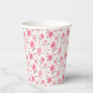 Love Shack Coquette Baby Shower Paper Cups