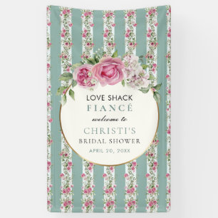 Love Shack Fiance Garden Party Banner