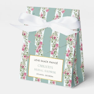 Love Shack Fiance Garden Tea Party Bridal Shower Favour Box