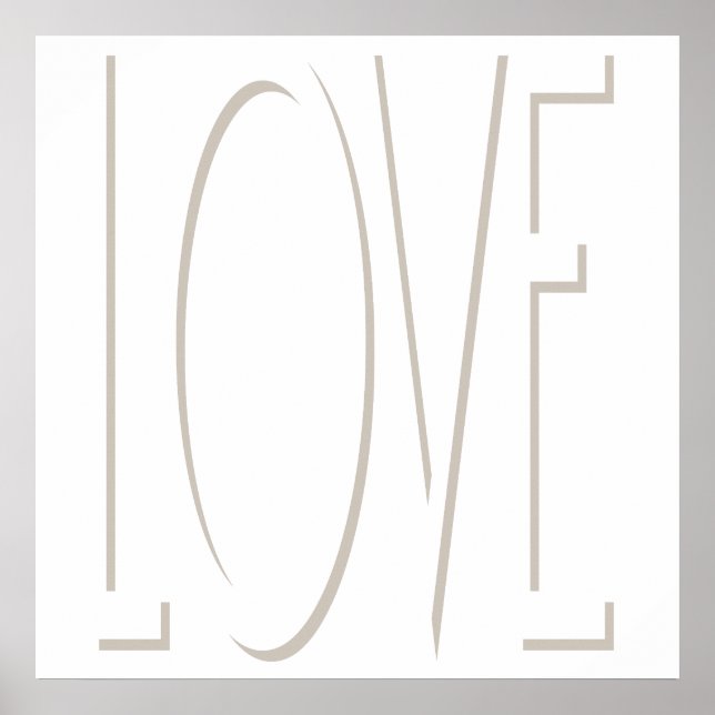 LOVE Shadow Poster (Front)