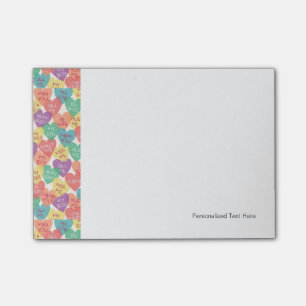 Love Shape Background Post-it Notes