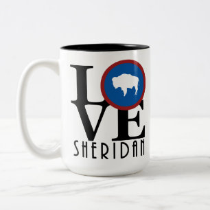 LOVE Sheridan 15oz Two-Tone Coffee Mug