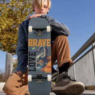 LOVE × SHIBA - Custom Skateboard