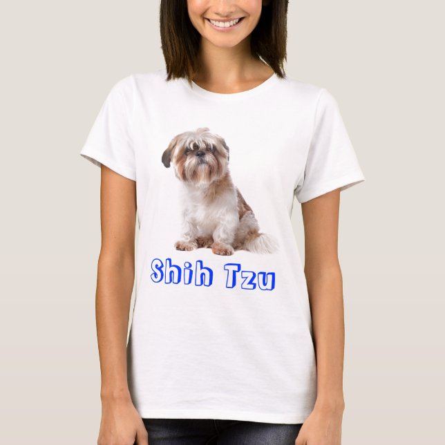 Love Shih Tzu Puppy Dog Tee Shirt (Front)