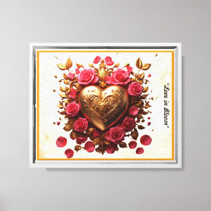 "Love Shines Bright" Canvas Print
