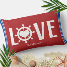 LOVE Ship Wheel Heart Valentines Day