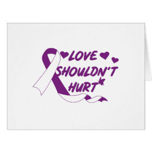 Love Shouldn't Hurt Domestic Violence Awareness Mo