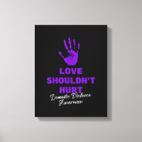 Love Shouldn't Hurt Wear Purple Domestic Violence
