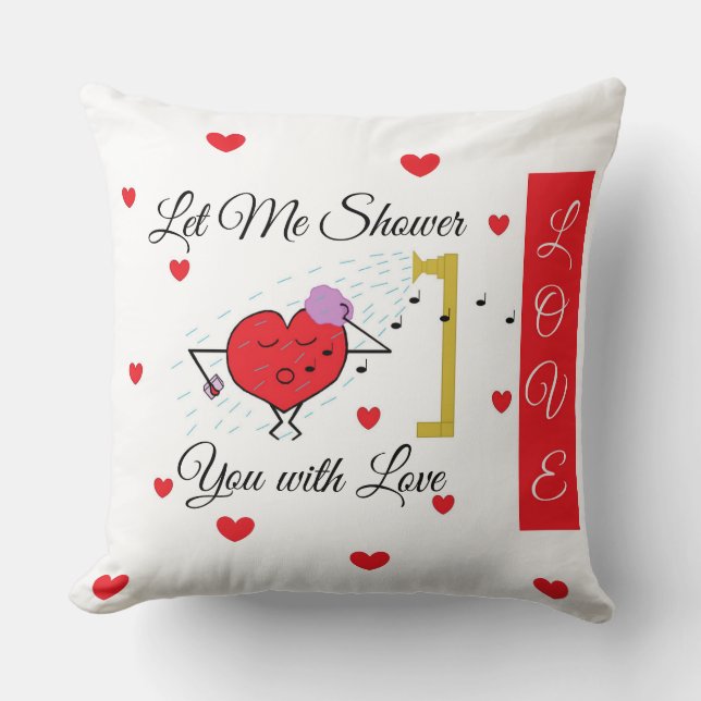 Love Shower: Cushion (Front)