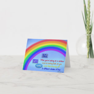 Love showing off card
