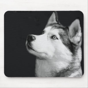 Love Siberian Husky Puppy Dog Custom Mouse Pad
