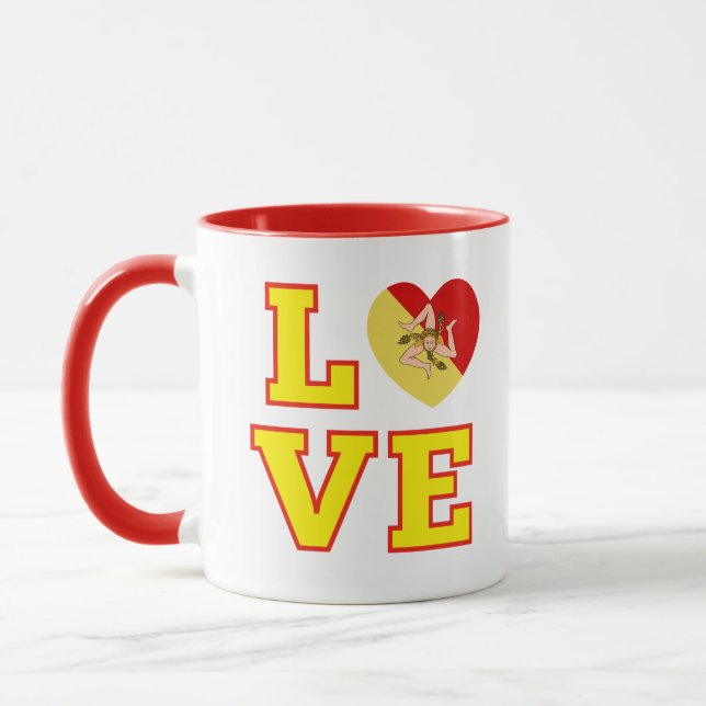 LOVE Sicily Mug (Left)