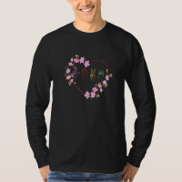 Love Sign Language Floral Heart ASL Valentine's Da