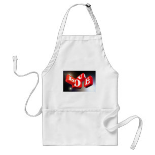 Love sign standard apron
