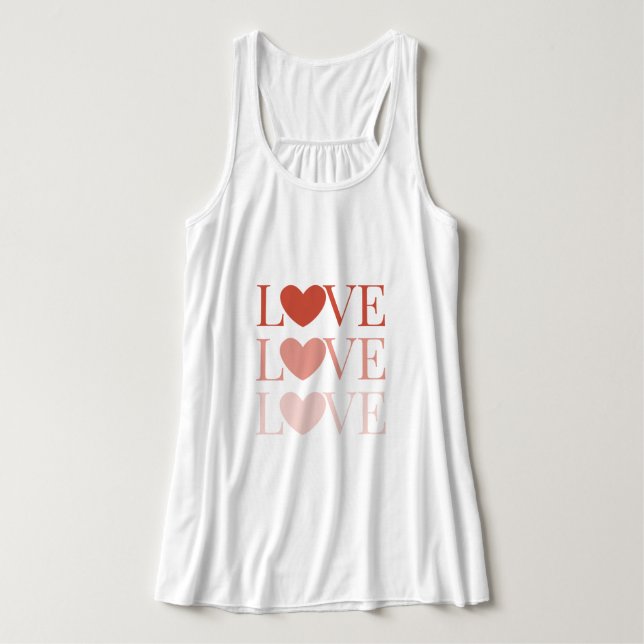 Love Singlet (Design Front)