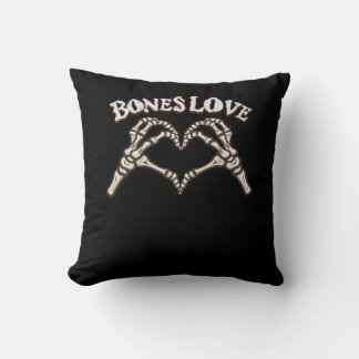 Love Skeleton Hand Classic Cushion