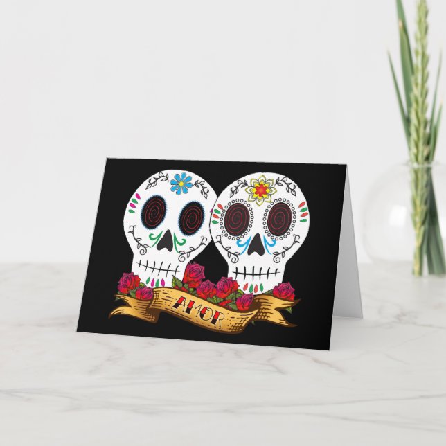 Love Skulls Card (Front)