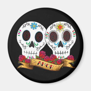 Love Skulls Magnet