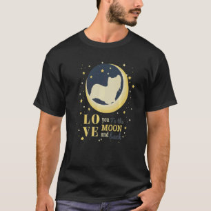 Love Skye Terrier Dog To The Moon T-Shirt