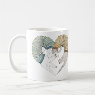 Love sleep coffee mug