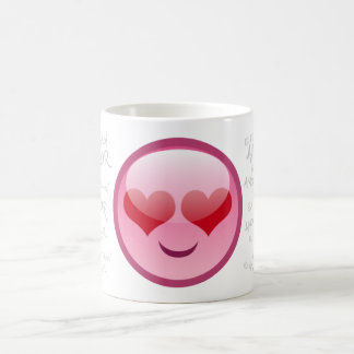 LOVE SMILLE COFFEE MUG